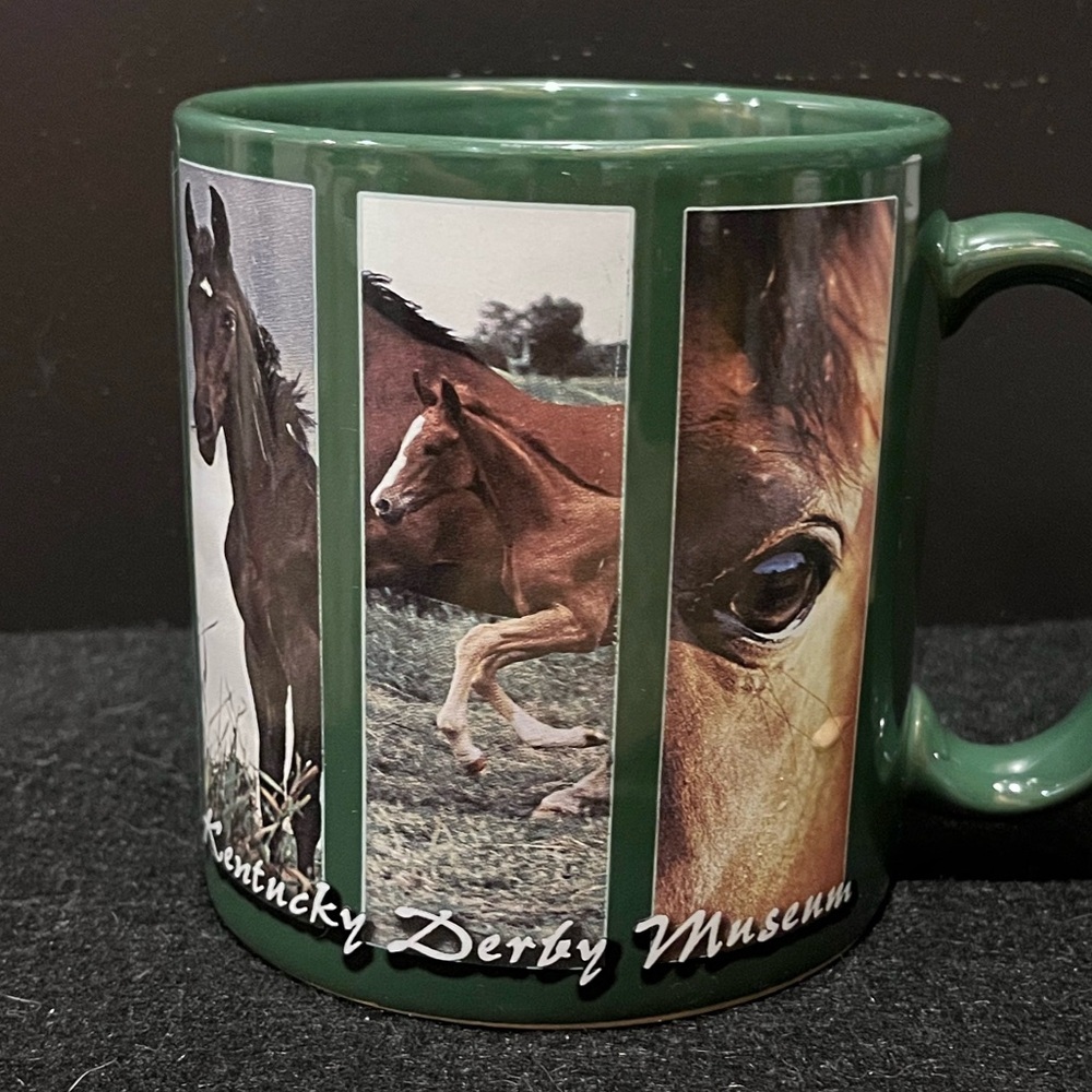 Kentucky Derby Museum Green Horse Mug Oversized Mug 24 oz. - Picture 3 of 13